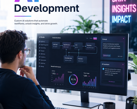 AI Development & Automation delivery illustration