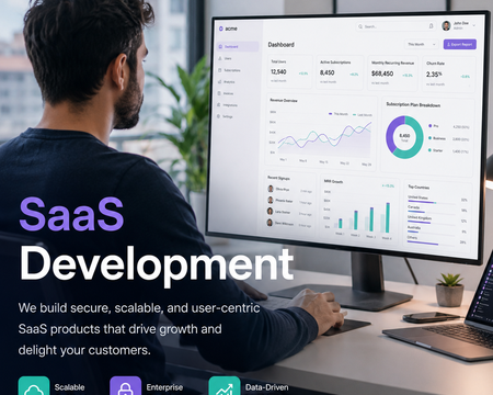 SaaS Product Development delivery illustration