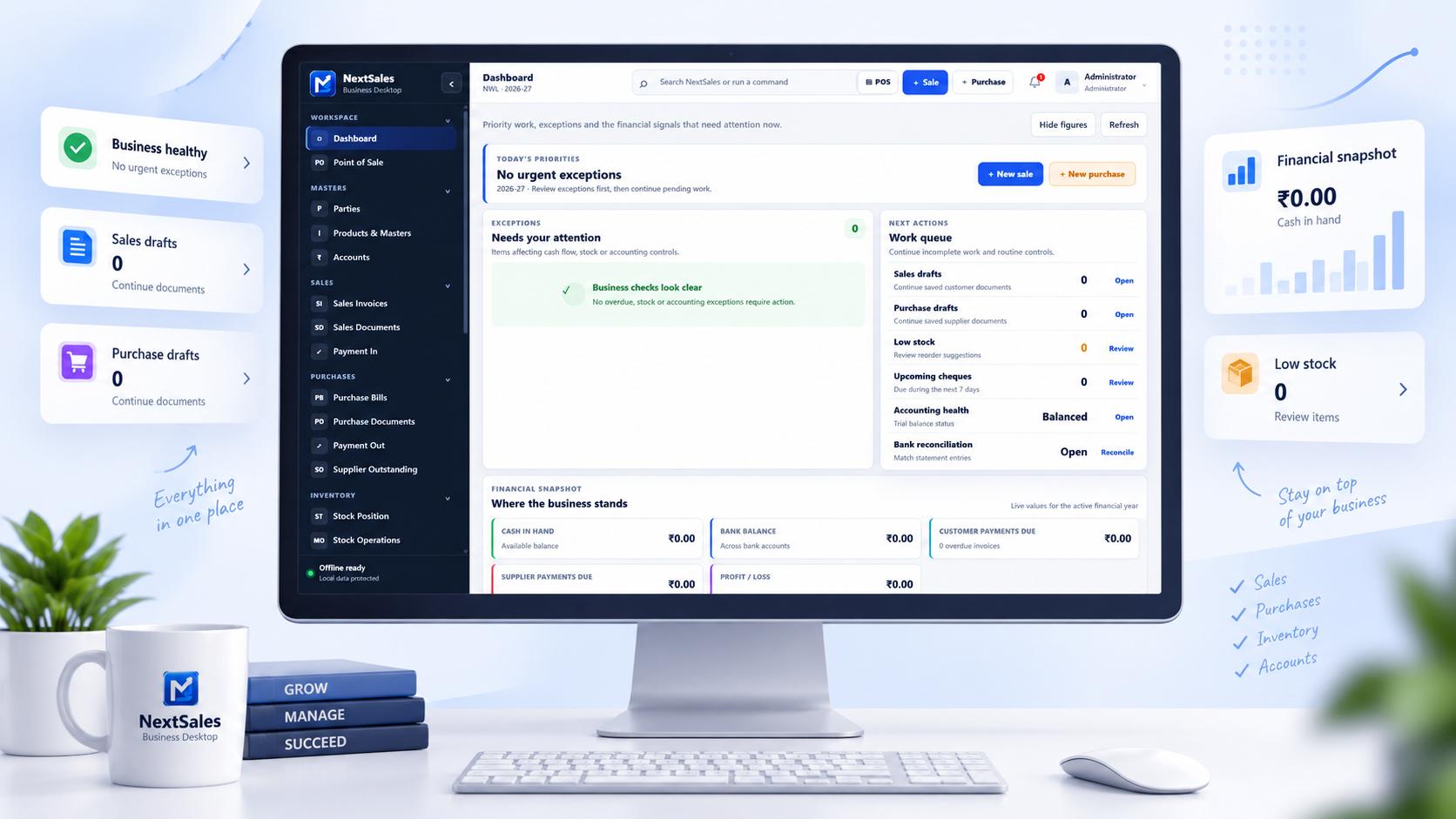 NextSales software preview